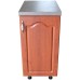 Corp inferior cu 1 Usa Dreapta Zebra, Wenge/MDF Wenge Mustata, blat Beton 40 x 85 x 60